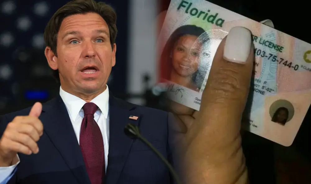 Ron DeSantis implementa nueva ley migratoria que prohíbe a inmigrantes indocumentados obtener licencias de conducir en Florida.