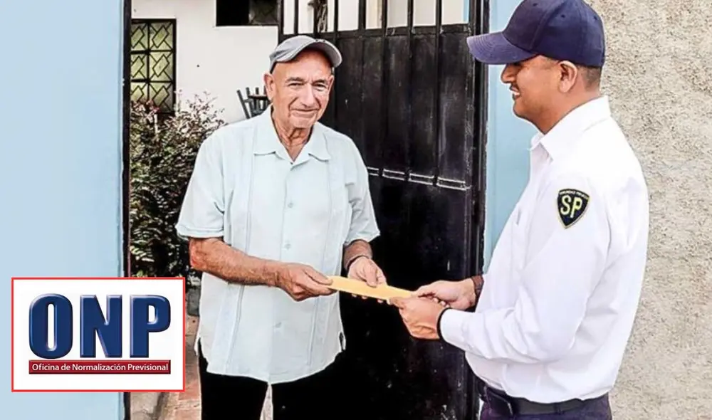 El pago a domicilio de la ONP es un servicio gratuito para todos los jubilados. Foto: El Peruano/ONP/LR