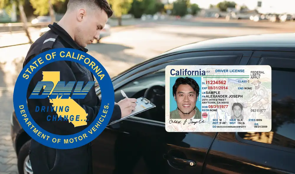 El DMV de California advierte sobre las graves consecuencias de proporcionar información falsa. El DMV de California advierte sobre las graves consecuencias de proporcionar información falsa.