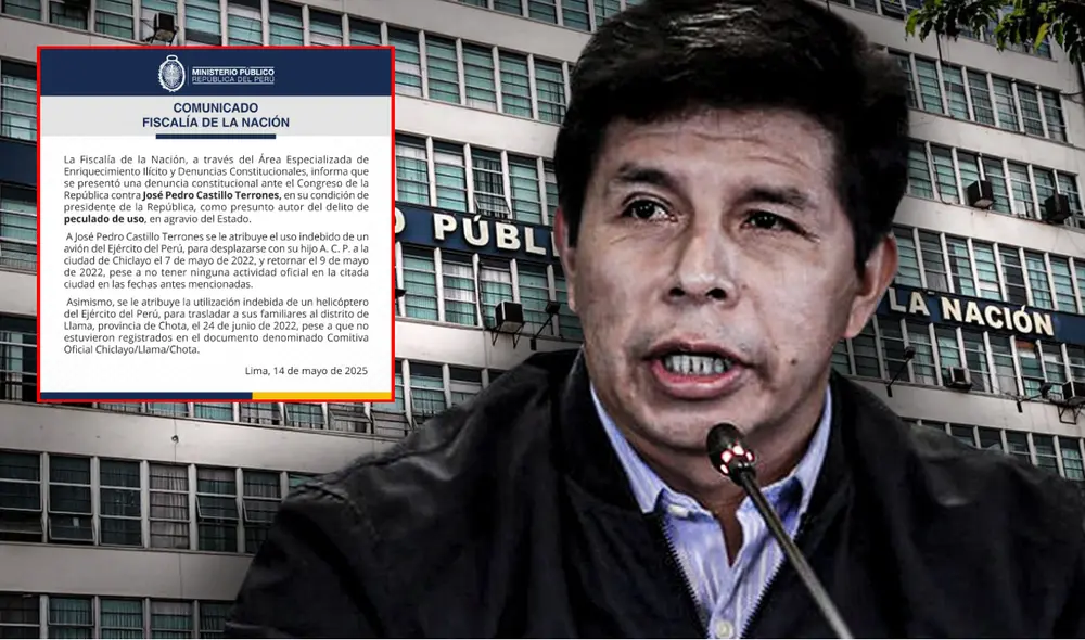 Pedro Castillo es investigado por peculado. Foto: Composición/LR