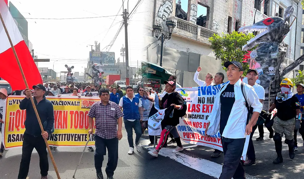 El paro nacional de transportistas tiene planeado iniciar alrededor de las 4 de la tarde en la Plaza Dos de Mayo. Foto: La República El paro nacional de transportistas tiene planeado iniciar alrededor de las 4 de la tarde en la Plaza Dos de Mayo. Foto: La República
