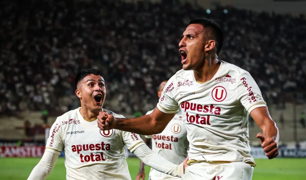 Universitario derrotó a Barcelona SC con gol de Álex Valera. Foto: X/Universitario