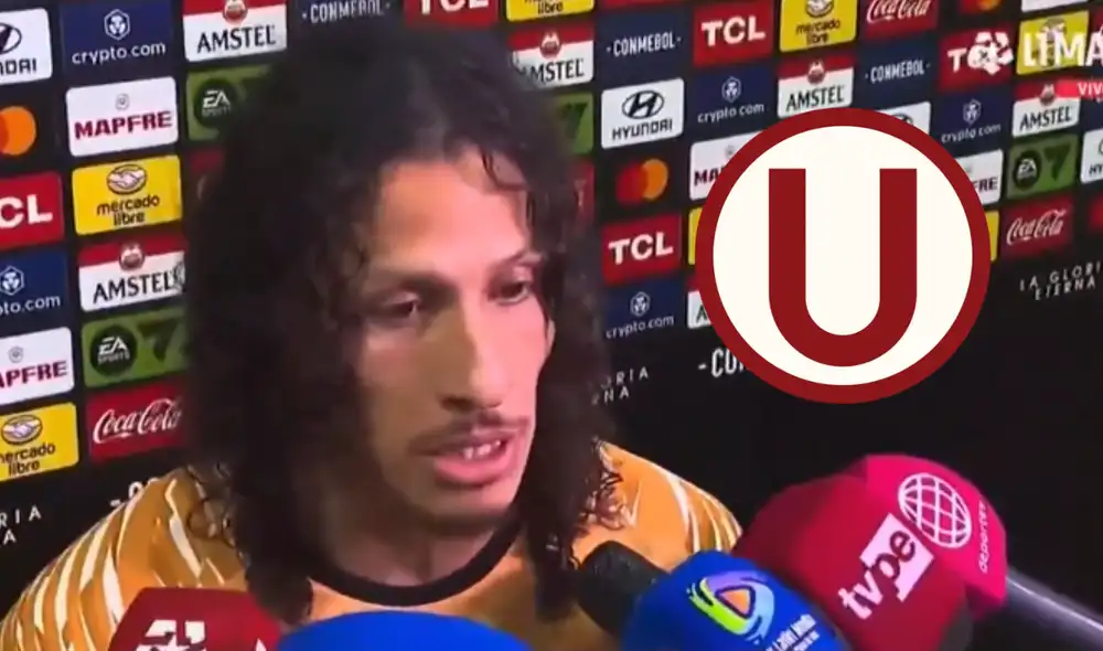William Riveros se pronunció tras el triunfo de la 'U' en Copa Libertadores. Foto: Composición LR.
