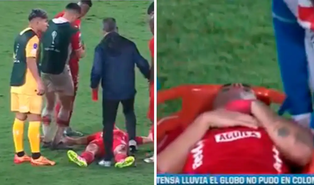 Luis Ramos había ingresado a los 24 minutos del segundo tiempo. Foto: composición de LR/captura de ESPN