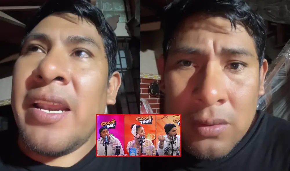 El Padre Domingo arremetió contra los conductores de Good Time quienes se sorprendieron por querer cobrarles para venir al streamers. Foto: composición LR/TikTok/@elpadredomingooficial