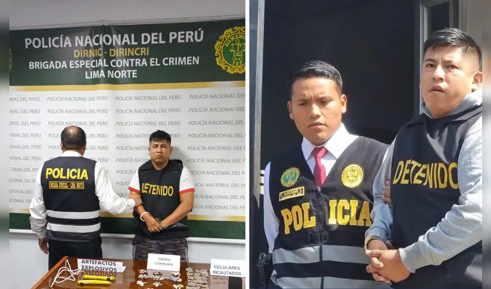 PNP captura a Manquito, uno de los presuntos responsables de atentado con explosivos a colegio en Comas. Foto: Kevinn García / La República PNP captura a Manquito, uno de los presuntos responsables de atentado con explosivos a colegio en Comas. Foto: Kevinn García / La República