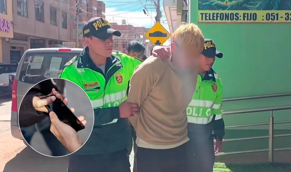 Sujetos fueron trasladados a la Sección de Delitos y Faltas de la comisaría.