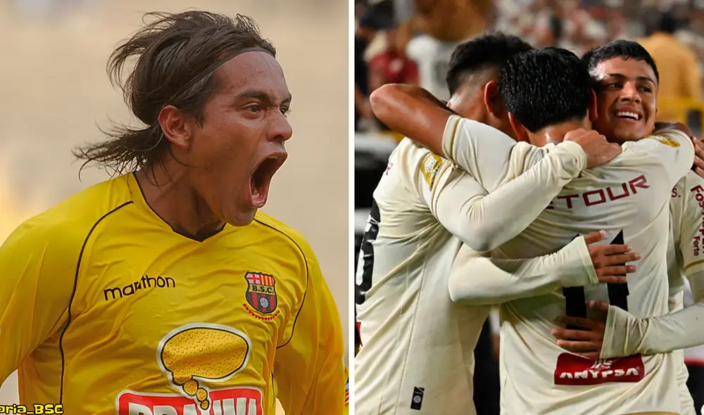 Histórico de Barcelona SC lamentó derrota ante Universitario. Foto: composición LR/difusión Histórico de Barcelona SC lamentó derrota ante Universitario. Foto: composición LR/difusión