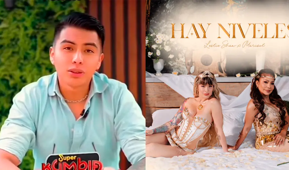 Kumbia Mortal responde a Leslie Shaw por uso de cover 'Hay niveles'. Foto: captura de pantalla/Tiktok/Difusión