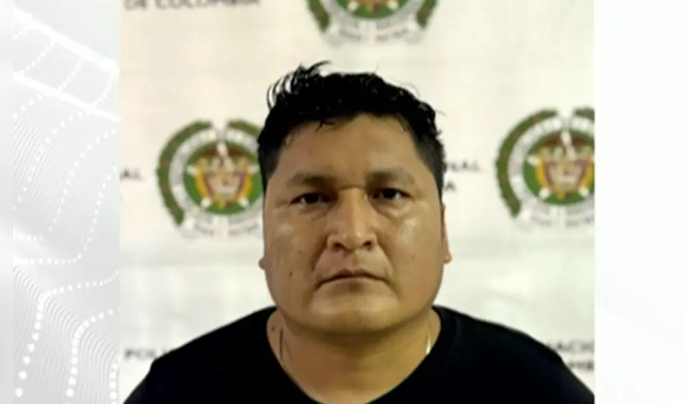 Capturan a alias 'Cuchillo' en Colombia. Foto: Mininter Capturan a alias 'Cuchillo' en Colombia. Foto: Mininter
