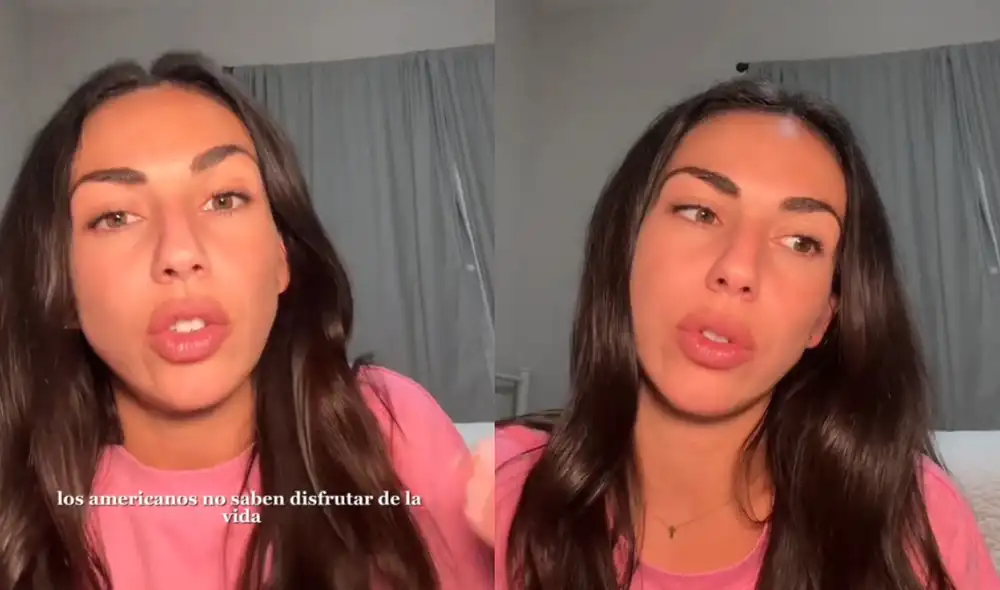 Carla, una joven española residente en Estados Unidos expuso en TikTok las diferencias de ambos países. Foto: composición LR/TikTok