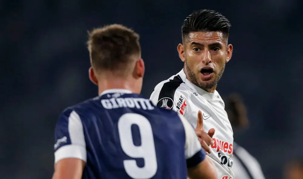 Alianza Lima enfrentó a Talleres en Argentina por la quinta fecha de la Copa Libertadores. Foto: AFP