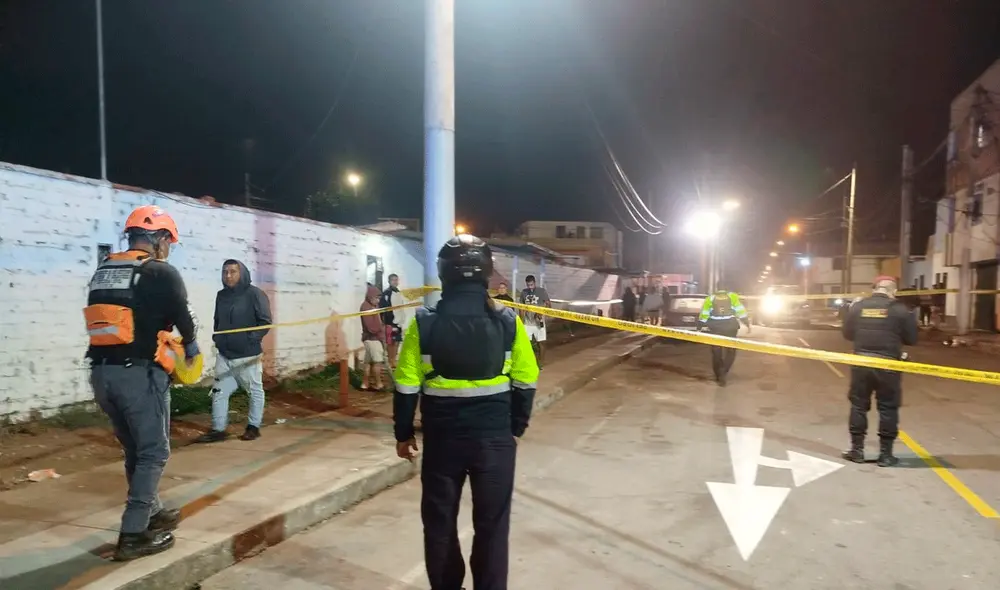 Pareja fue atacada a balazos en el jirón Zarumilla, Callao. Foto: Kevinn García/La República