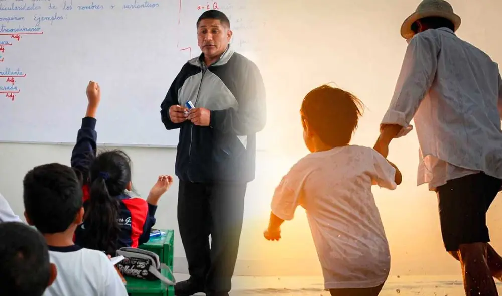 Varios colegios privados ya iniciaron sus vacaciones el lunes 12 de mayo, según Minedu. Foto: composición LR/Andina