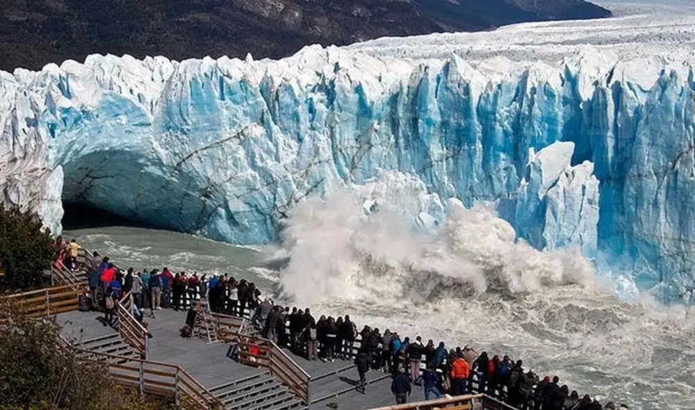 El glaciar Perito Moreno, ha perdido 1,92 km² de hielo en los últimos siete años, según investigación científica. Foto: TripAdvisor