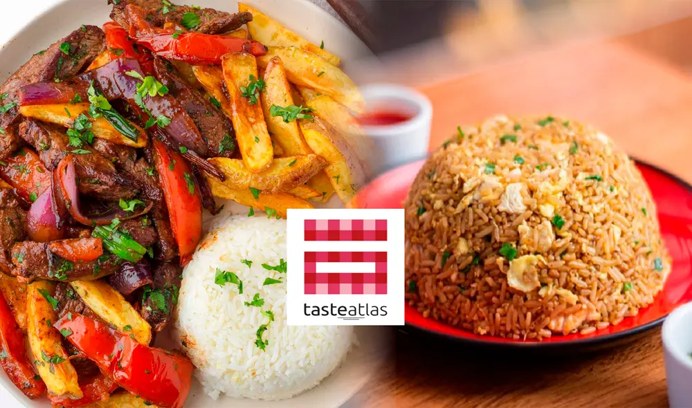Taste Atlas coloca al lomo saltado y al arroz chaufa dentro de los mejores 50 platos salteados en el mundo. Foto: Composición LR/Andina. Taste Atlas coloca al lomo saltado y al arroz chaufa dentro de los mejores 50 platos salteados en el mundo. Foto: Composición LR/Andina.