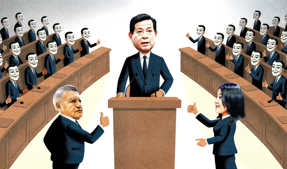 Eduardo Arana cuenta con dos aliados indiscutibles, pero aún tiene que enfrentarse a la mayoría opositora de su gestión en el Congreso. Collage: Ricardo Cervera / LR