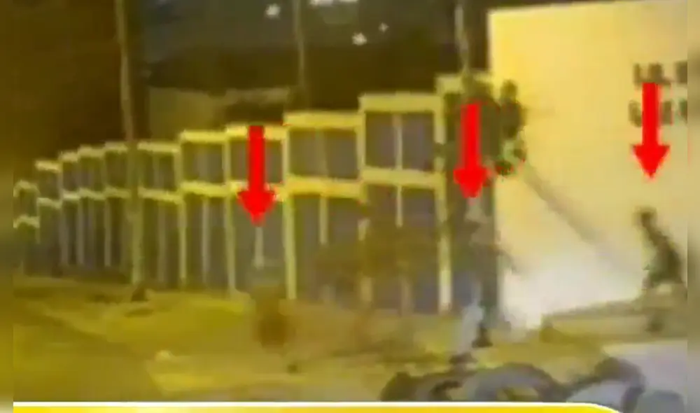 Intentan robar un colegio en Surco. Foto: ATV