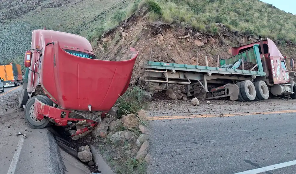 Cuando la Policía de Carreteras llegó al lugar de los hechos no encontró al conductor del tráiler. Foto: Policía de Carreteras Cuando la Policía de Carreteras llegó al lugar de los hechos no encontró al conductor del tráiler. Foto: Policía de Carreteras