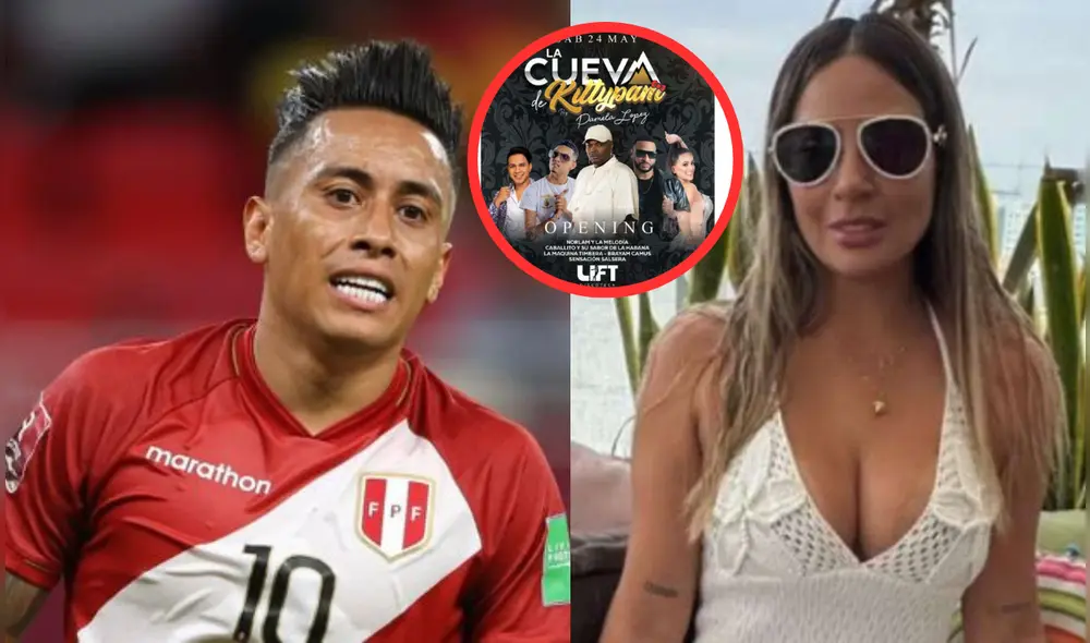 Pamela López inagura discoteca con apellido del jugador del Cienciano. Foto: Nueva Q/Composición LR Pamela López inagura discoteca con apellido del jugador del Cienciano. Foto: Nueva Q/Composición LR