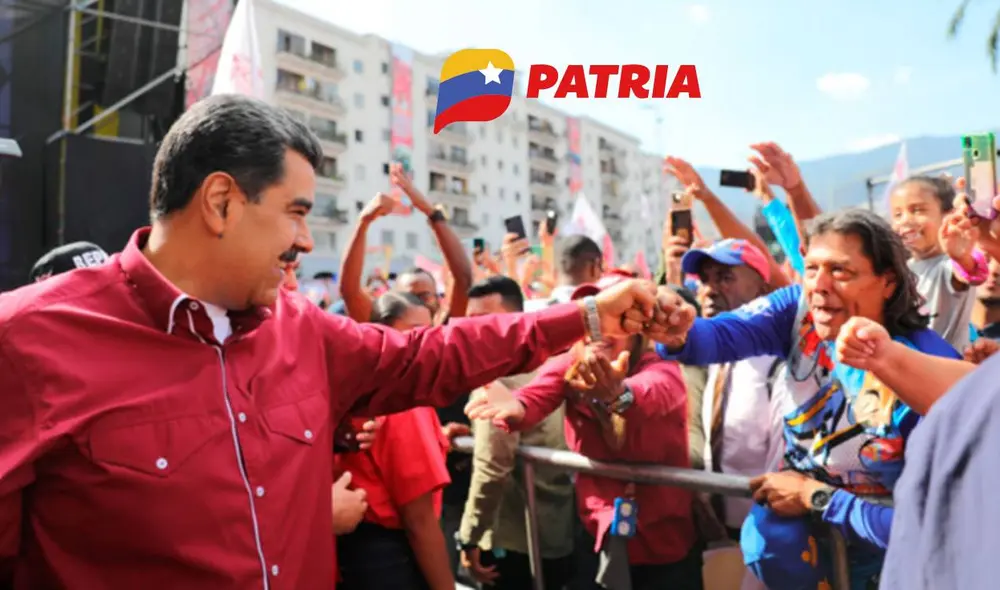 La mayoría de bonos de la patria se entrega por la plataforma del mismo nombre. Foto: composiciónLR/Globovisión/Patria