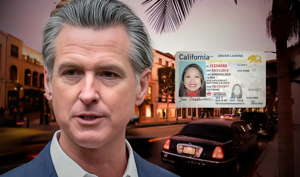 Gavin Newsom respalda la licencia AB 60 que permite conducir legalmente a inmigrantes en California.