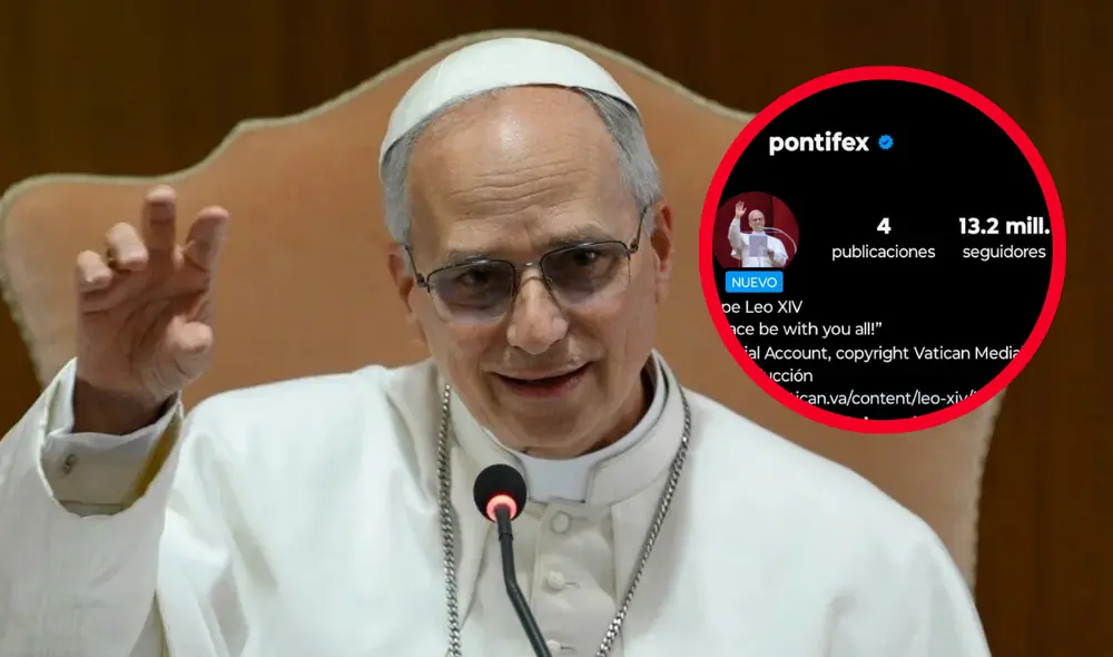 Durante su primer mensaje, el Papa León XIV hizo un llamado a la paz en seis idiomas. Foto: composición LR Durante su primer mensaje, el Papa León XIV hizo un llamado a la paz en seis idiomas. Foto: composición LR