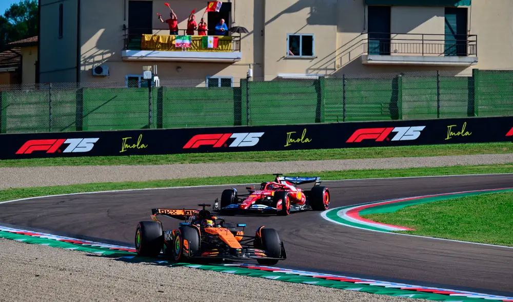 Las prácticas del GP Emilia Romagna fueron impecables para McLaren.