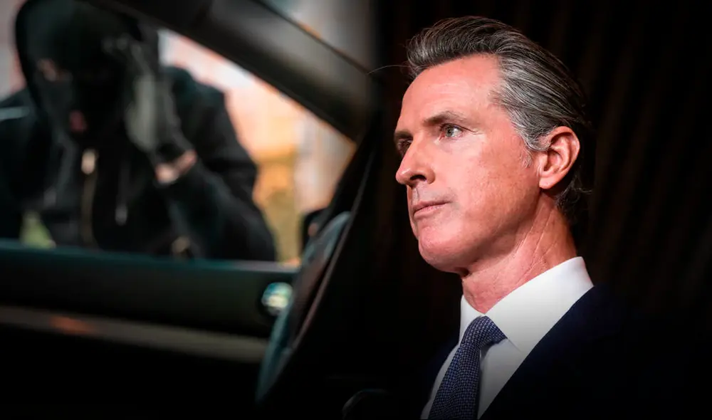 Gavin Newsom firma una nueva ley que cambia los términos de allanar vehículos en California.