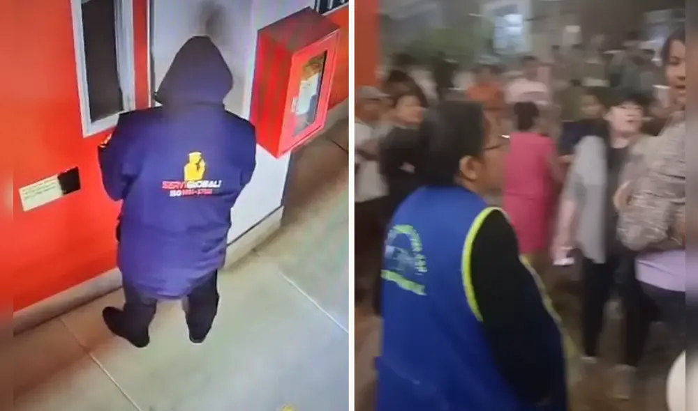 Presuntos delincuentes contratados como personal de seguridad habrían robado dos laptops de un colegio en Carabayllo. Foto: cortesía