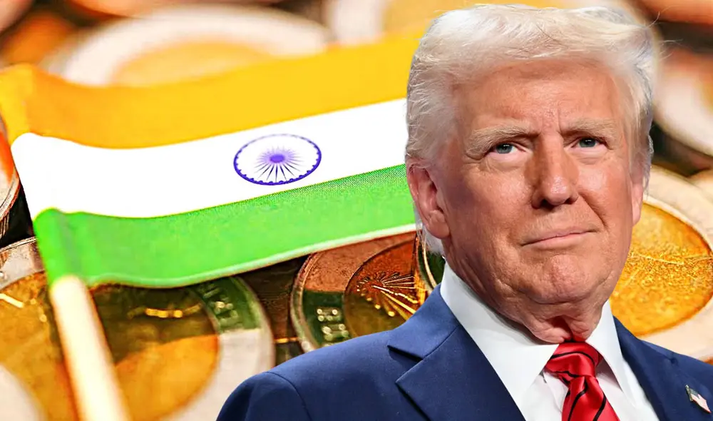 Trump afirmó que el alto arancel de India a productos de EE. UU. dificulta los negocios entre ambos países. Foto: Composición LR. Trump afirmó que el alto arancel de India a productos de EE. UU. dificulta los negocios entre ambos países. Foto: Composición LR.