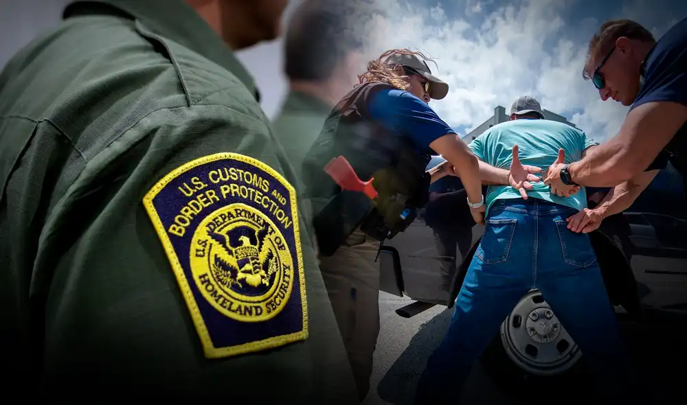 En California, ICE y la Patrulla Fronteriza triplican las redadas para inmigrantes.