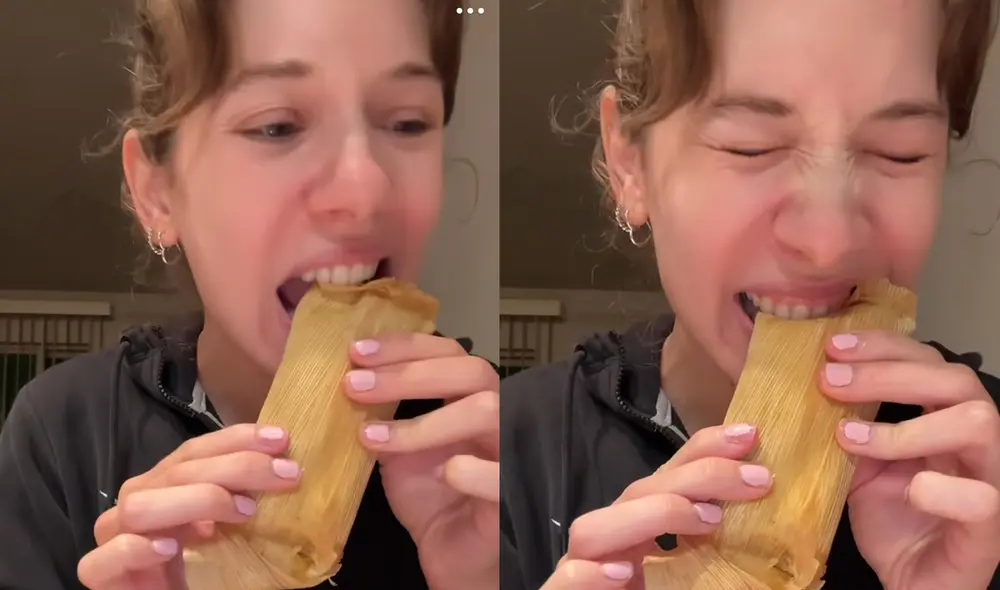 La confusión de la extranjera no tardó en generar diversas reacciones en redes sociales. Foto: composición LR/ TikTok