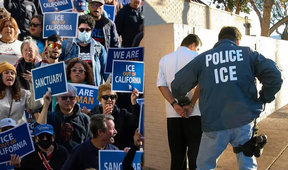 Ciudades y condados de California con políticas 'santuario' protegen inmigrantes al limitar la cooperación con ICE.