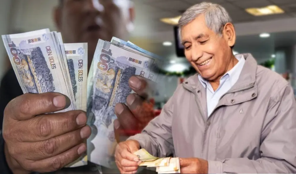 Jubilados de la ONP reciben un monto específico si aportaron solo durante 10 años. Foto: Composición LR/Andina.