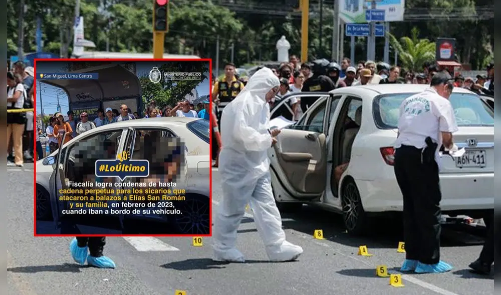 Crimen en San Miguel conmocionó a la ciudadanía en 2023. Foto: composición LR/Poder Judicial/X Crimen en San Miguel conmocionó a la ciudadanía en 2023. Foto: composición LR/Poder Judicial/X