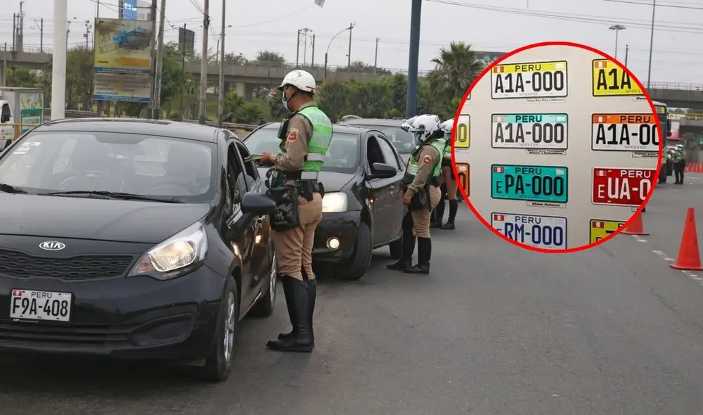 MTC anuncia nuevo cronograma para cambio de placas de vehículos en Perú. Foto: composición LR.