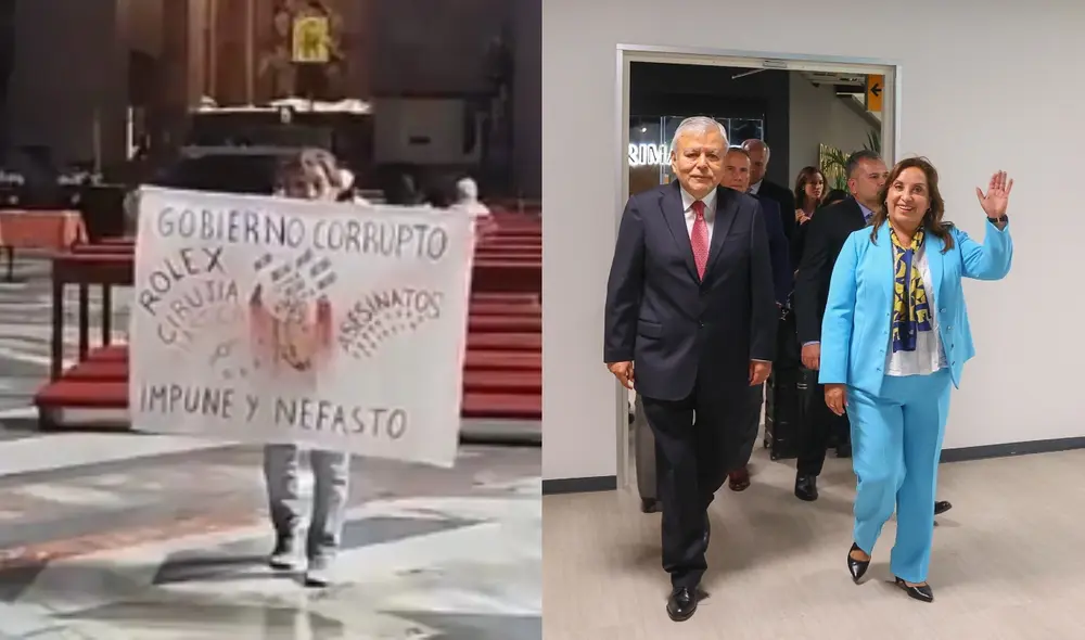El Congreso autorizó que la presidenta Dina Boluarte viaje a Roma. Foto: composición LR.