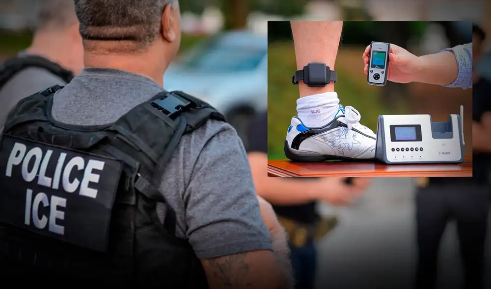 ICE detiene a inmigrante colombiana por fallo de tobillera electrónica. ICE detiene a inmigrante colombiana por fallo de tobillera electrónica.