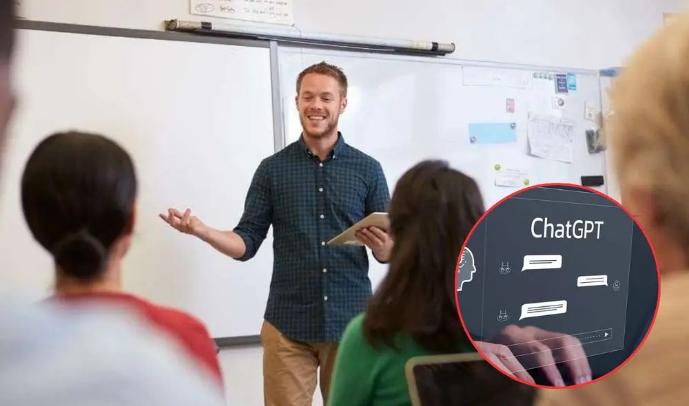 Un estudiante solicita a su universidad el reembolso de su dinero tras descubrir a su profesor usando ChatGPT. Foto: composición LR/Indexcol/afoe Formación