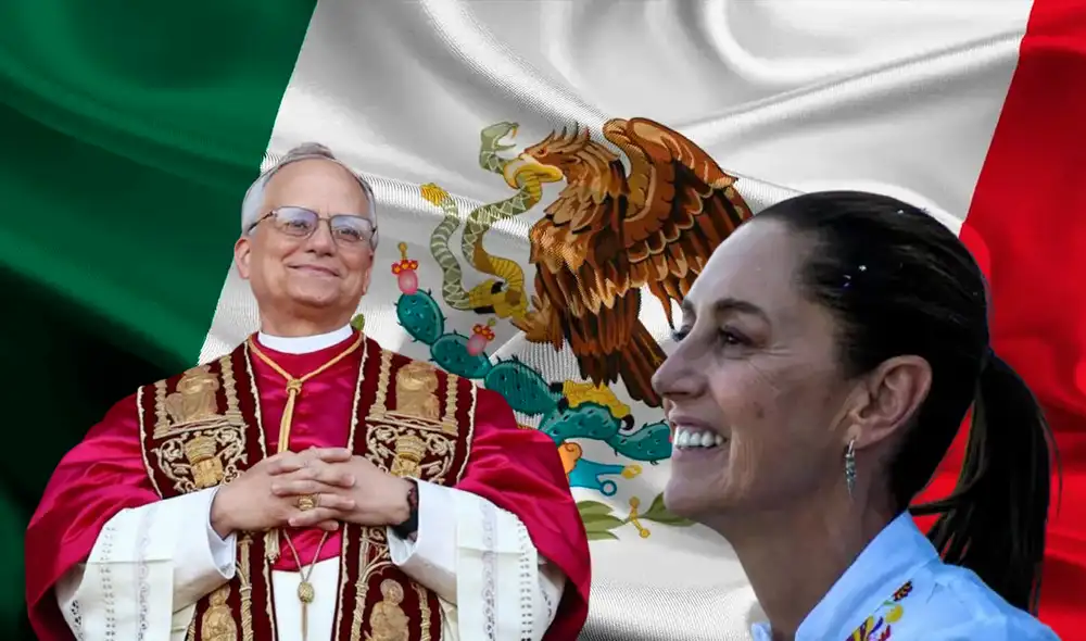 Sheinbaum envía invitación al Papa León XIV para visitar México a través de Rosa Isela.
