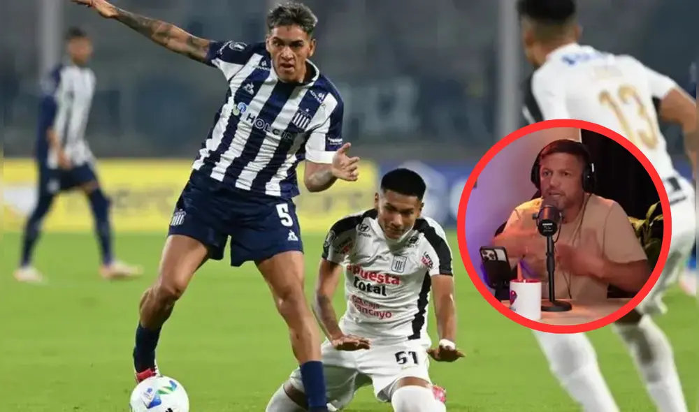 Pedro Garcia hablo sobre los blanquiazules tras la caída por 0-2 con Talleres Foto: RPP / Composición LR