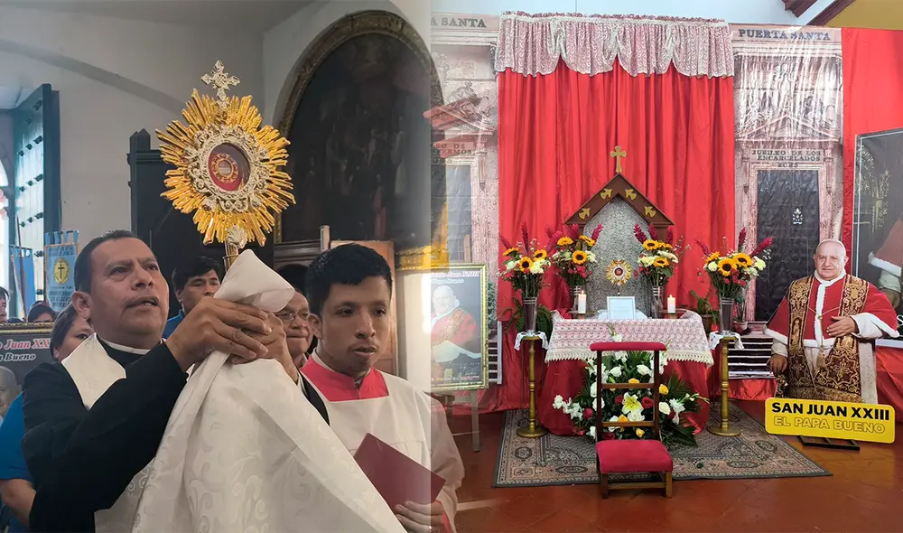 Reliquias del papa Bueno llegaron a Trujillo: Créditos: Yolanda Goicochea