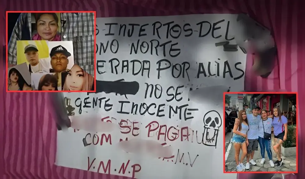 Esta familia criminal publicaba su vida lujosa en redes sociales, pero tendrían un final trágico. Foto: Composición LR/Captura de pantalla de América TV