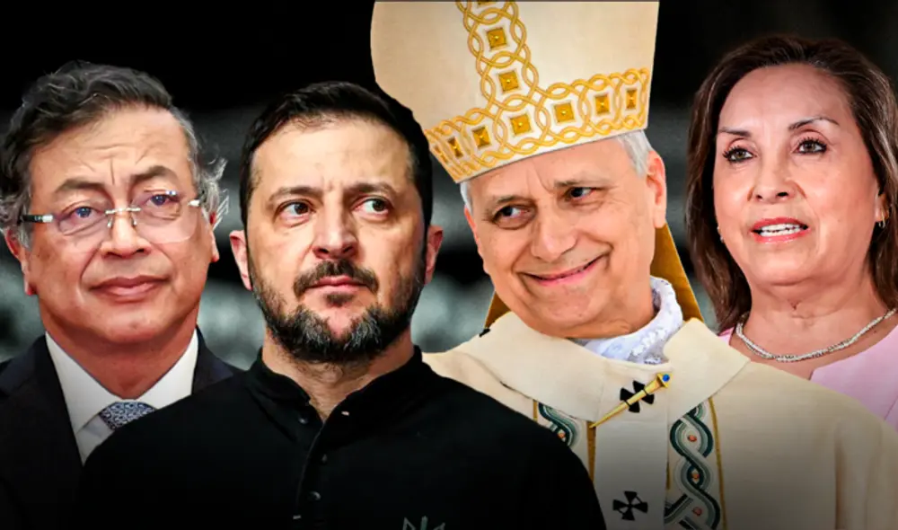 Líderes mundiales se congregan en la Plaza de San Pedro para la misa de entronización de León XIV. Foto: composición LR / Jazmín Ceras Líderes mundiales se congregan en la Plaza de San Pedro para la misa de entronización de León XIV. Foto: composición LR / Jazmín Ceras