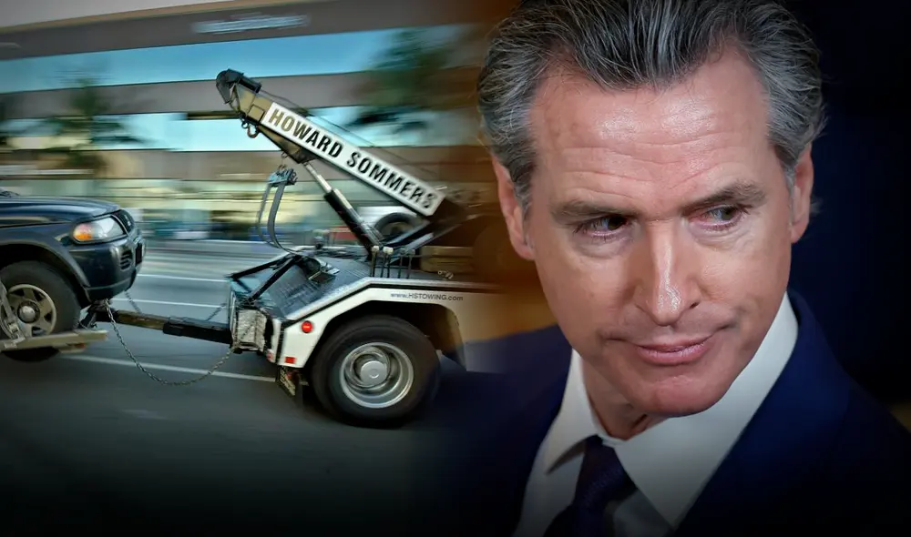En California, una ley firmada por Gavin Newsom retiene el vehículo a conductores infractores.
