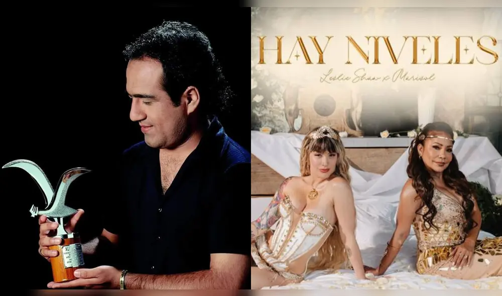 Carlos Rincón defiende su autoría de ‘Hay niveles’ contra Leslie Shaw y su abogado lo respalda: “Es titular del 100 %”. Foto: Composición LR/Instagram