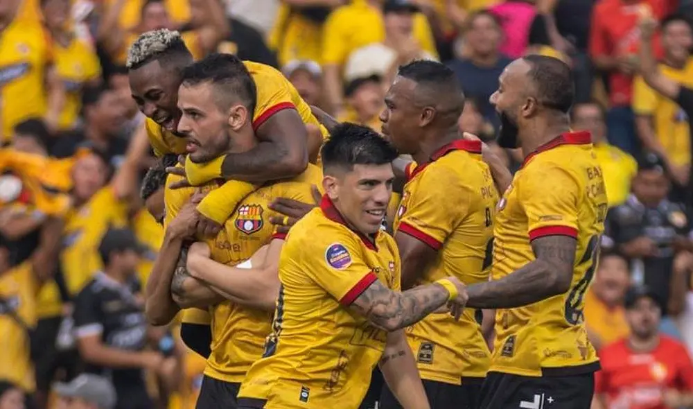 Octavio Rivero llegó a los 6 goles en la LigaPro y es el máximo anotador de Barcelona SC.