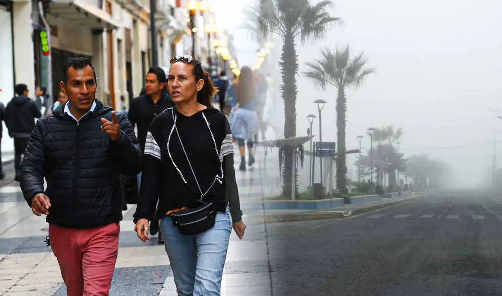 El Senamhi señaló que el incremento de viento en Lima y otras regiones del Perú podría ocasionar el "levantamiento de polvo/arena y la reducción de la visibilidad". Foto: composición LR/Andina