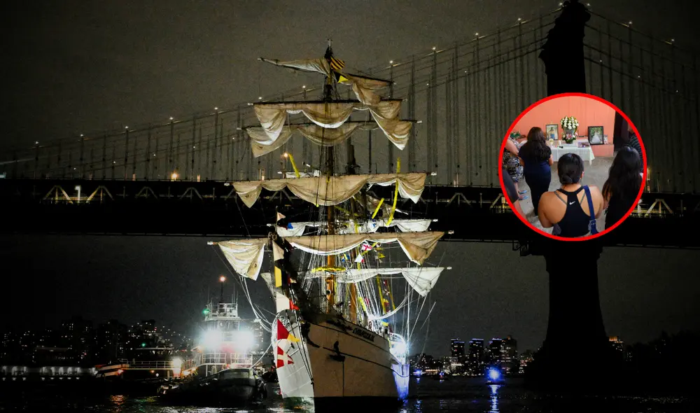 Choque del buque Cuauhtémoc en Nueva York deja 2 cadetes muertos y varios heridos.